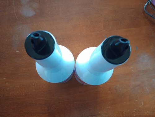 Flair Bartender Practice & Performance Bottle Set Of 2, With Tops - Picture 4 of 4