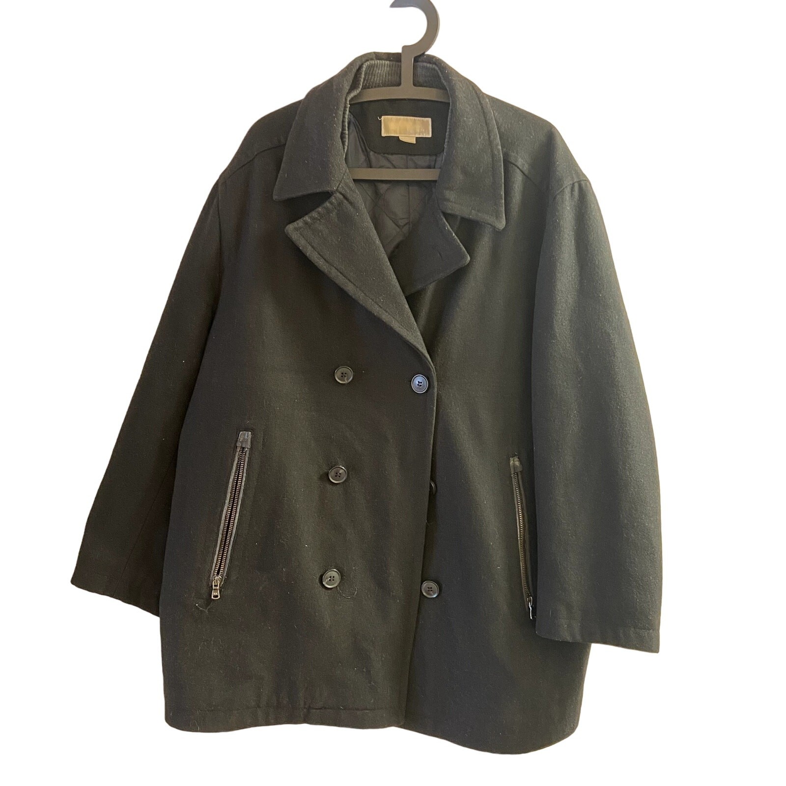 Michael Kors Women's Trenchcoat Wool Blend Size XXL