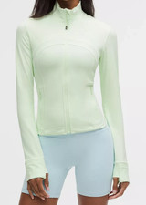 LULULEMON DEFINE CROPPED JACKET NULU MATCHA MAGIC 0 2 4 6 8 10 12 NWT