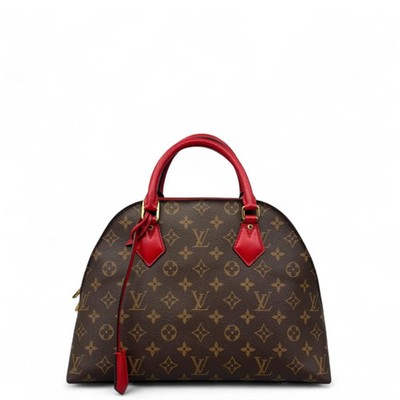 Louis Vuitton Alma Bnb Brown Red Monogram (mx060326c4r)