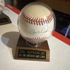 Cal Ripken Jr. Autographed Baseball The Score Board Inc Authentication Original