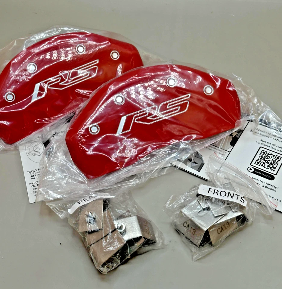 NOVO - MGP – Capas de pinça (dianteira e traseira) para Chevrolet Camaro RS Gen 5/6 - M344 - Imagem 4 de 4