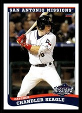 Chandler Seagle 2023 Choice San Antonio Missions #NNO San Antonio Missions