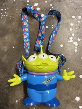 Disney Parks Toy Story Alien Souvenir Sipper Cup w/ Strap Lid - No Straw M