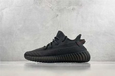 adidas Yeezy Boost 350 V2 FU9006 Men Black Static Non-Reflective Primeknit Boost