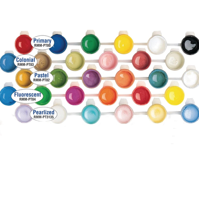 #ad 6 Cup Acrylic Paint Strip Pearlized Pearl $5.45