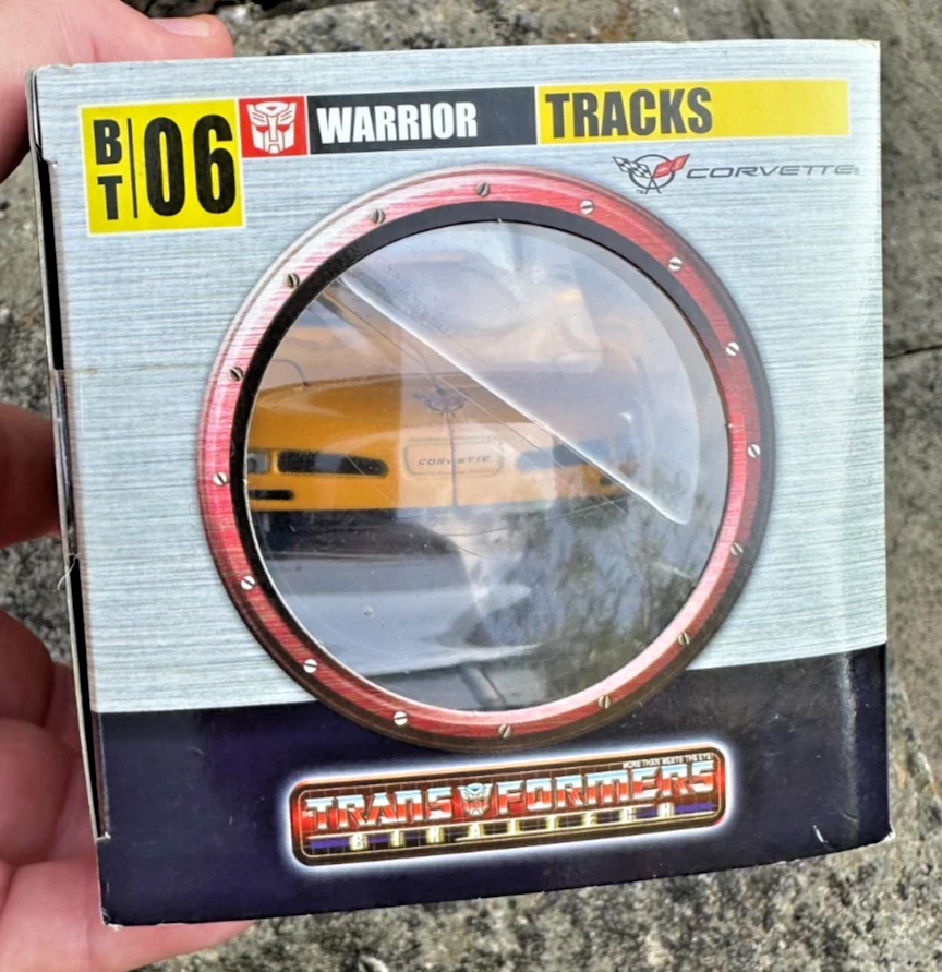 TIGER TRACKS Binaltech BT-06 100% 1:24 apx Transformers 2004 Takara Corvette MIB - Image 3 of 4