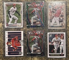2021 Mosaic SHOHEI OHTANI “Will To Win” Green Mosaic Prizm… Lot Of 6 Cards Total