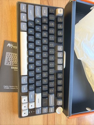RK ROYAL KLUDGE R75 Wired Gaming Keyboard Hot-Swappable Switch, Tested