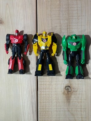 Transformers Robots in Disguise 2015 6  Action Figures Lot of 3 Bumblebee
