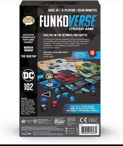 Funko Pop! Funkoverse Strategy Game - DC Wonder Woman **NEW** - Picture 2 of 2