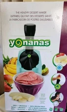 NEW IN BOX! Yonanas Non-Dairy Frozen Fruit Soft Serve Dessert Maker NIB
