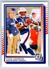 2025 Donruss Football - Chad Johnson - New England Patriots - Base - #18