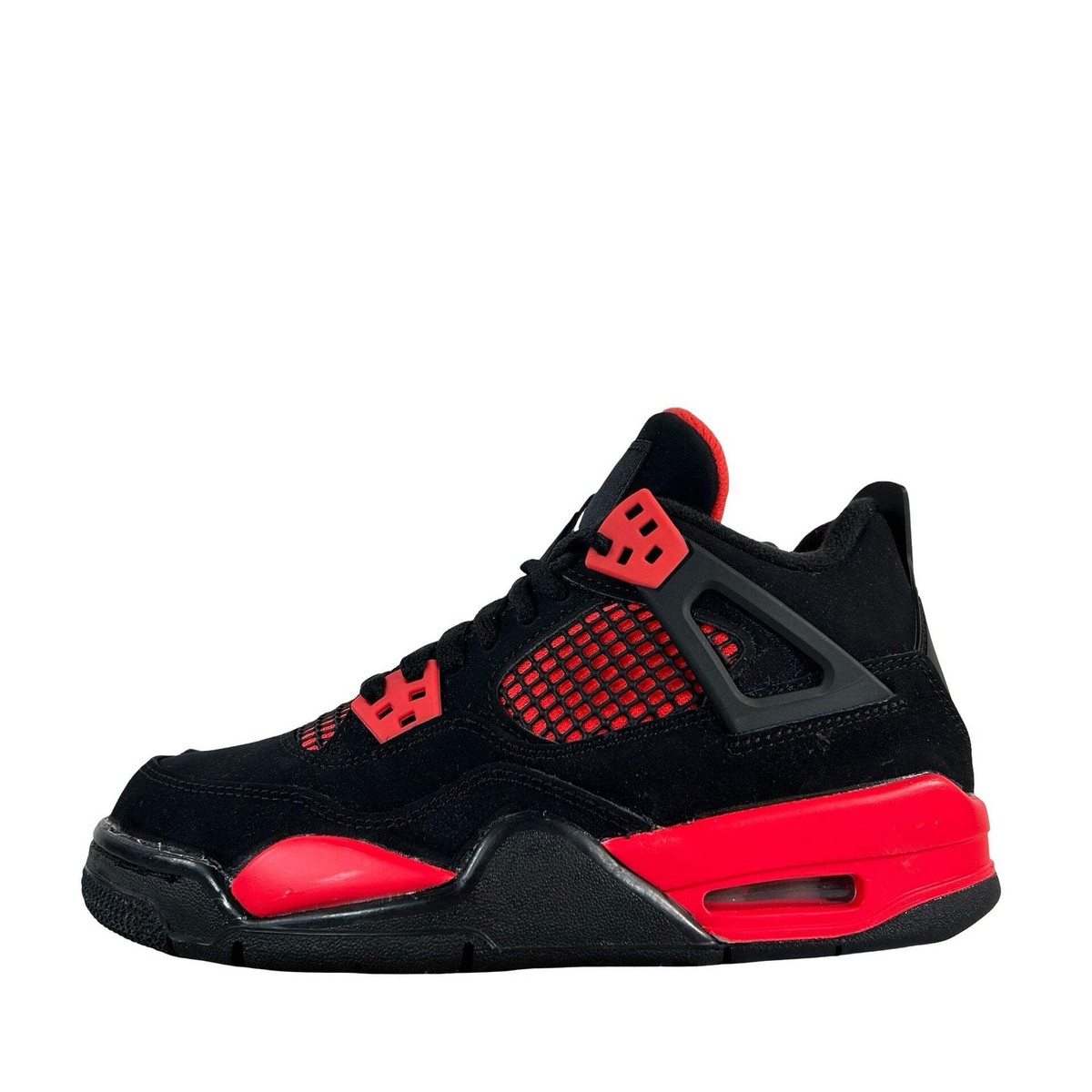 Size 4 (GS) - Jordan 4 Retro Low Red Thunder for sale online | eBay