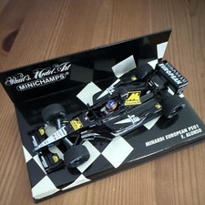 Minichamps Minardi European PS01 Fernando Alonso 2001 1:43 Diecast W/ Case