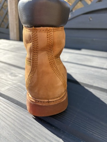 Timberland Men's Boot 6 Inch Premium Waterproof Leather 72066 Rust Nubuck 10 - Picture 20 of 24