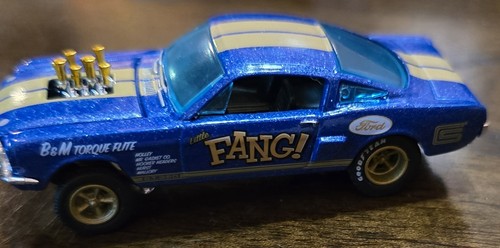 3" Castline 1/64 Scale 1966 Shelby GT 350 Mustang Gasser Fang! Metallic Race Car - Picture 1 of 8