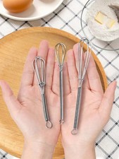 Small Mini Stainless Whisk Mixer Hand Egg Beater Stirrer Blender Baking Tool