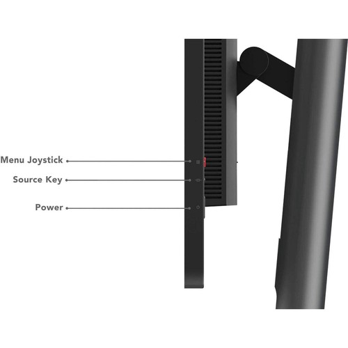 Lenovo ThinkVision P27H-30 27" WQHD LCD Monitor 2560x1440 (16:9) USB-C Docking - Picture 7 of 7