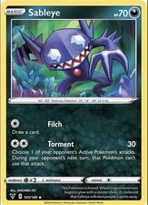 Sableye 105/185 - Vivid Voltage Reverse Holo - NM