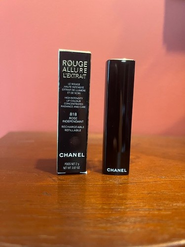 CHANEL ROUGE ALLURE L'EXTRAIT INTENSIDAD LABIO COLOR 818 ROSA INDEPENDIENTE RECARGABLE - Imagen 7 de 10