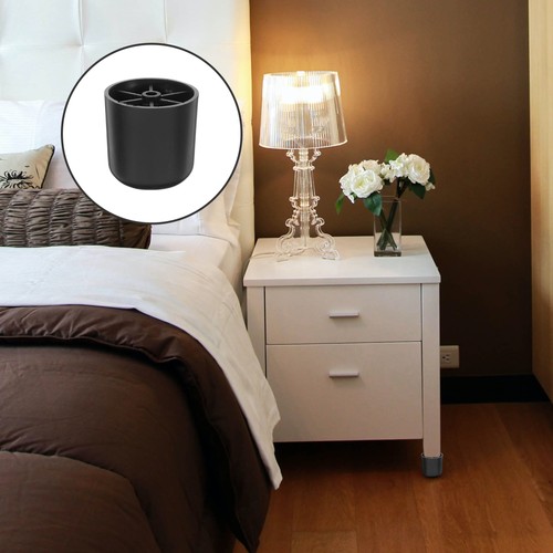 Extensores de silla de repuesto para pies de sofá clavija patas muebles 4 piezas para altura - Imagen 7 de 12