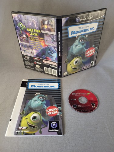 Monsters Inc. Scream Arena, Gamecube, Complete, Authentic! - Picture 1 of 3