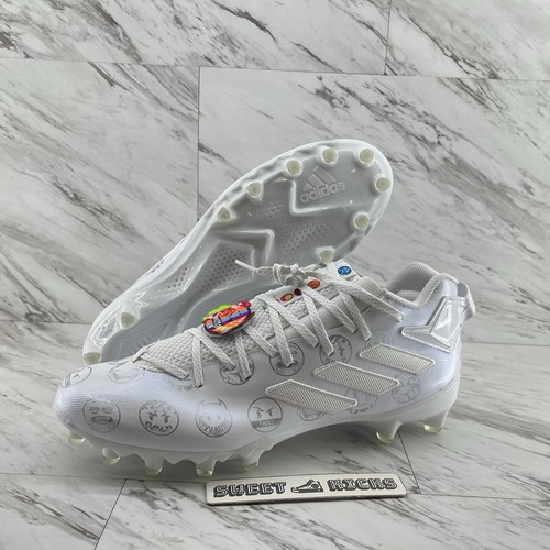 Adidas Freak 22 Big Mood Football Cleats White Silver GX7983 Men's Size 14