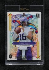2023 Wild 5 Card Draw Stacked Deck White Joker 1/1 Jaren Hall Rookie RC v7j. rookie card picture
