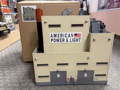 + Menards O Gauge American Power & Light Building NIB 279-3388