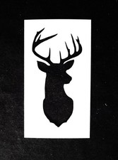 Buck Head Silhouette Reusable Stencil