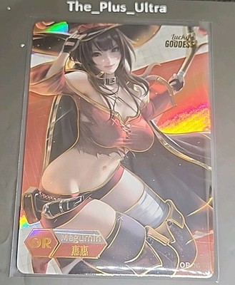 Megumin KonoSuba OR Thick Card Lucky Goddess Story 2 Waifu Card