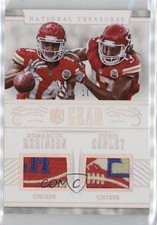 2016 Panini National Treasures Holo Silver Prime 1/10 Demarcus Robinson #16 4f5