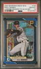2024 Bowman Chrome Prospects Paul Skenes Mega Box Blue Mojo #/150 Rookie PSA 10
