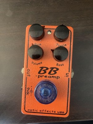 Xotic Effekte BB Vorverstärker Gitarre Pedal, Gebraucht, Einstellbar Ton, Als