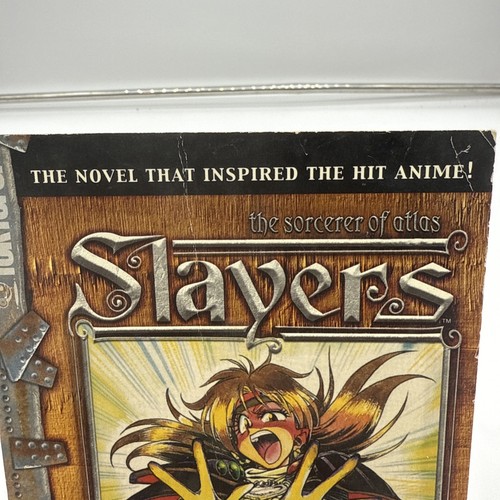 SLAYERS TEXT, VOL. 2: THE SORCERER OF ATLAS By Hajime Kanzaka & Rui Araizumi VG+ - Picture 3 of 6