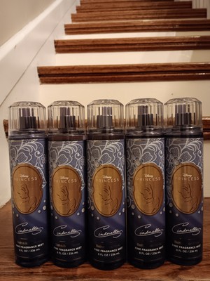 BATH AND BODY WORKS DISNEY PRINCESS CINDERELLA FINE FRAGRANCE MIST LOT  NEW