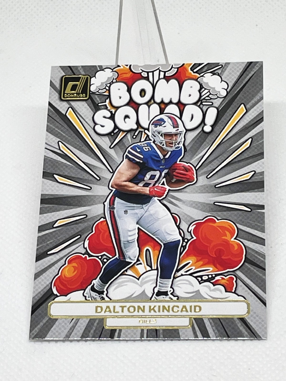 2023 Panini Donruss Dalton Kincaid RC #BS-27 Bomb Squad Buffalo Bills Rookie