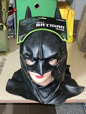 Vintage 1995 Rubies Batman Sonar Cowl Latex Rubber Mask DC Comics 322 RARE