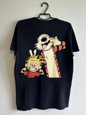 Retro 90S Cartoon Calvin And Hobbes T-Shirt Unisex Fan Gift S-5XL