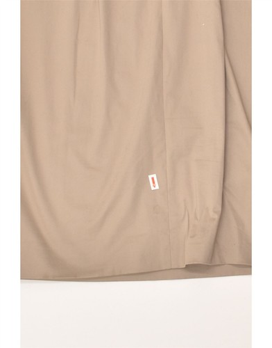 ESPRIT Womens Basic Dress UK 12 Medium Beige Cotton AR13 - Picture 3 of 5