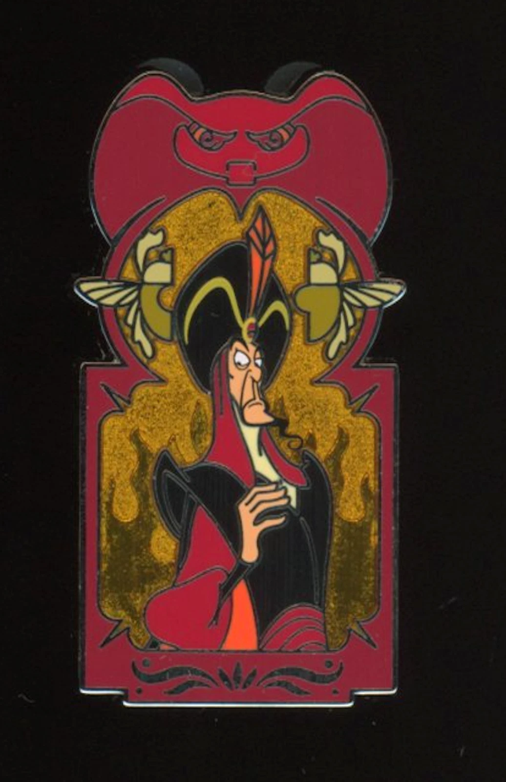 2024 Disney Villains Portrait Window Mystery Aladdin Jafar Pin