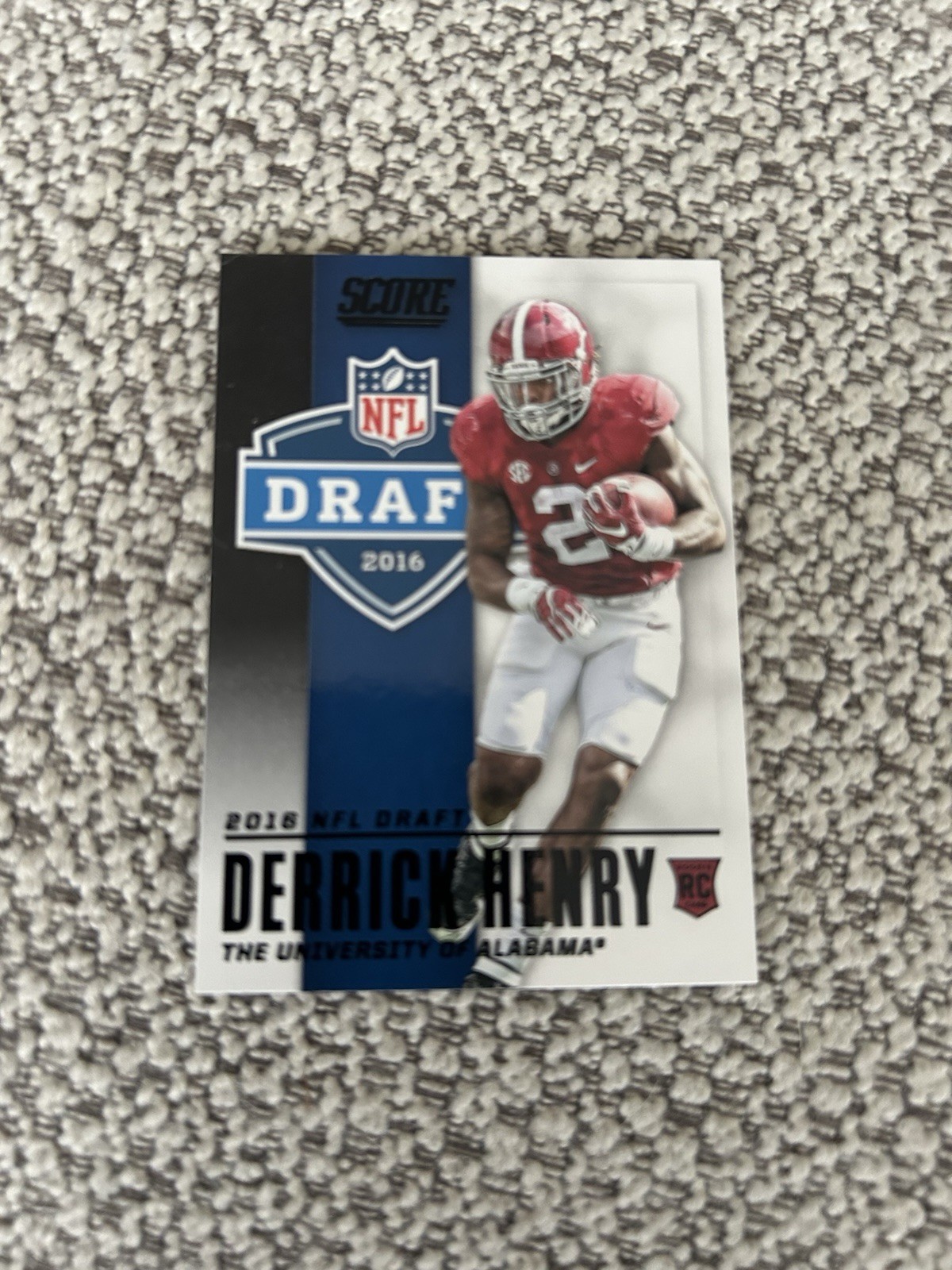Derrick Henry Panini Score NFL Draft #5 Black