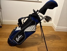 Confidence Jr Tour Right Handed Blue Golf Club Set with Bag