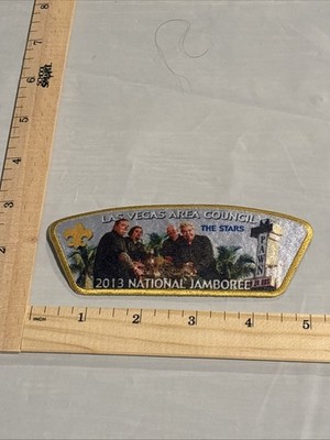 BSA  2013 National Jamboree Las Vegas Area Council Patch  The Stars  Pawn Stars