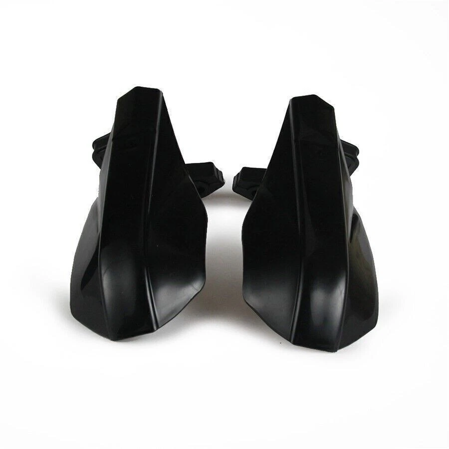 1 par de protectores de manos negros antiarañazos para manillar de motocicleta de 7/8" 22 mm Foto 3 de 4