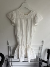 BNWT Girls size 7y loveshackfancy White Short Sleeve Dress