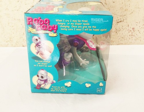 Robo Baby Interactive vintage 2001 Hasbro Tiger Sega Toys Robot GIRL - Picture 11 of 14