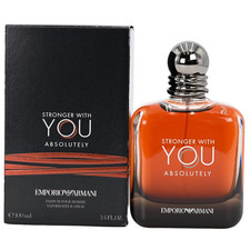 Stronger With You Absolutely by Giorgio Armani EDP 3.3 oz  New  Sealed Box