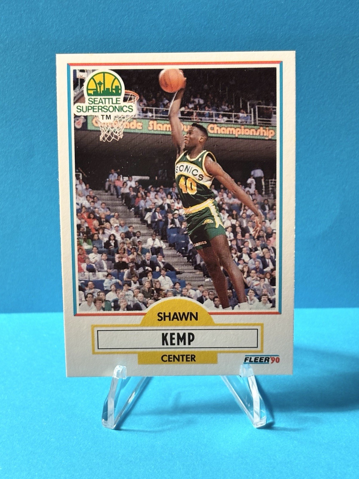 1990-91 Fleer - Shawn Kemp #178 (RC)